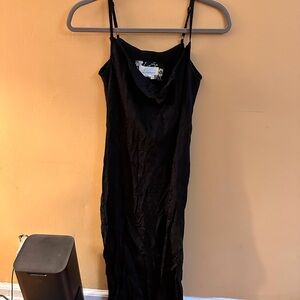 Anthropologie Black Maxi Dress